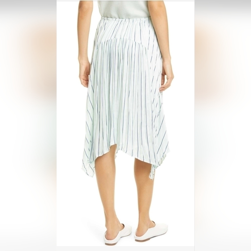 Vince striped panel gauze skirt - Picture 4 of 9